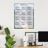 Mijn wens voor u (nieuw versie) Poster (Thuiskantoor)