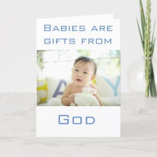 Mijn Wenskaart Collectie Boy baby shower Kaart