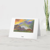 Mijn Wenskaart van de Planeet Kaart (Achterkant)