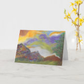 Mijn Wenskaart van de Planeet Kaart (Gele Bloem)