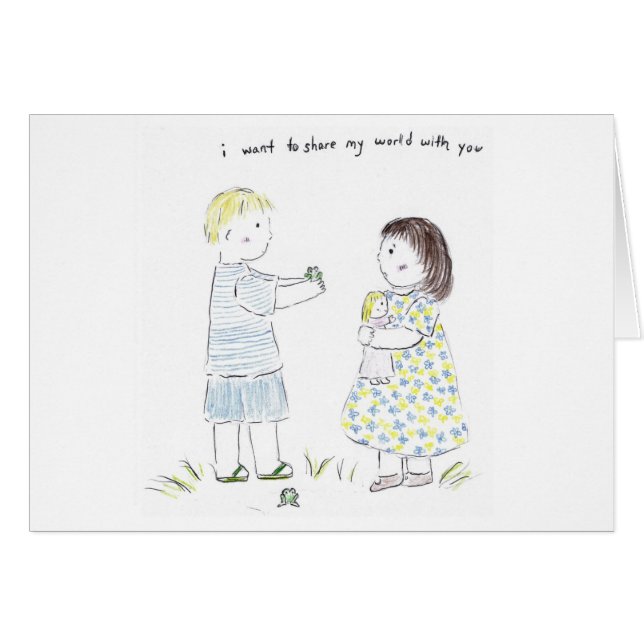 Mijn wereld delen (Voorkant Horizontaal)