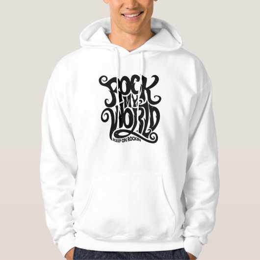 Mijn wereld hoodie (Voorkant)