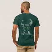 Mijn wereld in Groen T-shirt (Achterkant volledig)