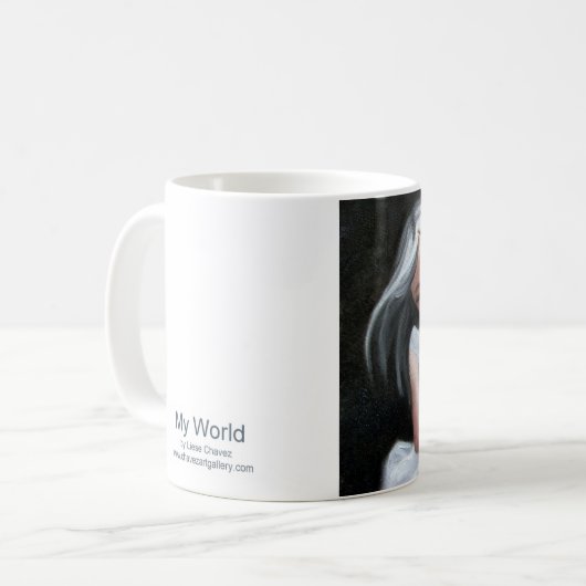 Mijn wereld koffiemok (Voorkant links)