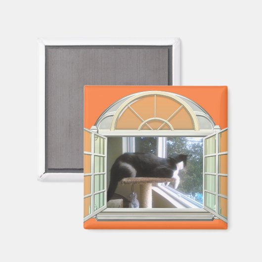 Mijn wereld magneet (Voorkant / Achterkant)