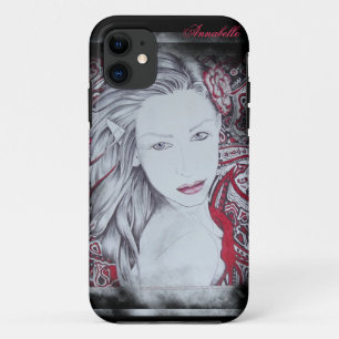 Mijn wereld met Mist Lijst (aanpasbaar) iPhone 11 Hoesje