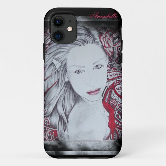 Mijn wereld met Mist Lijst (aanpasbaar) Case-Mate iPhone Case (Achterkant)