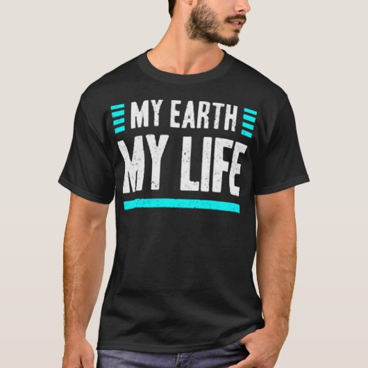 Mijn wereld mijn leven t-shirt (Voorkant)