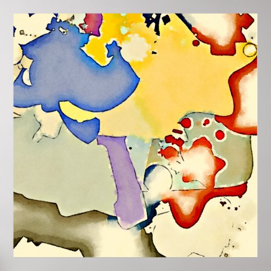 Mijn wereld poster (Voorkant)