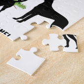 Mijn wereld revolteert rond mijn grote daan legpuzzel (Zijkant)