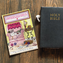 Mijn werk hier is gedaan Pastor Waardering Kaart