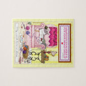 Mijn werk hier is Gereed Puzzle Legpuzzel (Horizontaal)