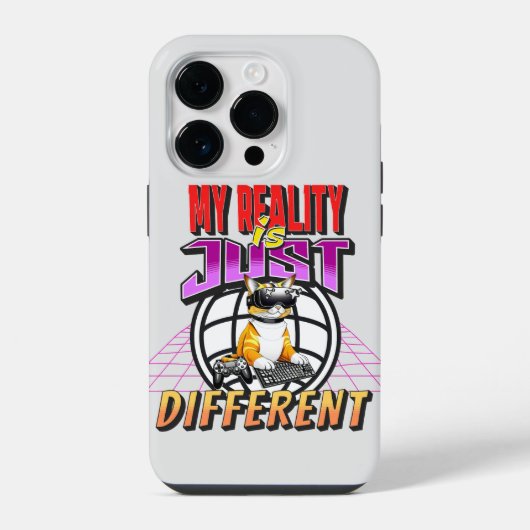 MIJN WERKELIJKHEID IS GEWOON ANDERS! iPhone HOESJE (Achterkant)