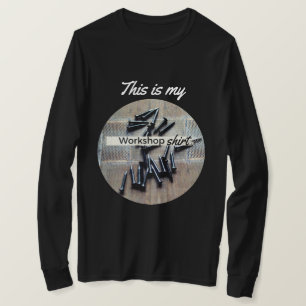 Mijn werkplaats Garage Shed Man Cave Tools T-shirt