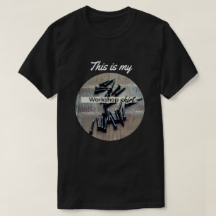 Mijn werkshop Garage Shed Man Cave Tools T-shirt