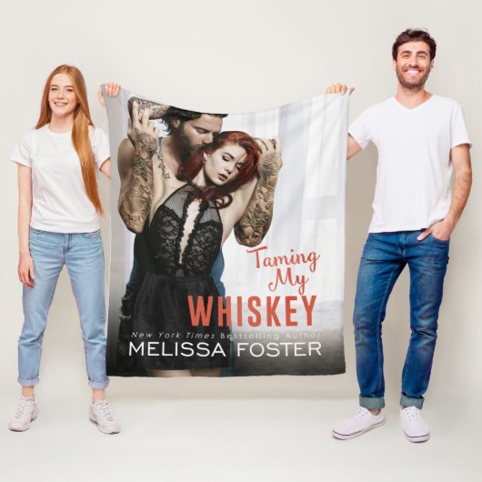 Mijn Whiskey Blanket Taming Fleece Deken (In situ)