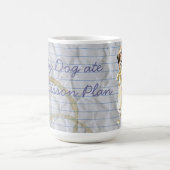 Mijn wieltjes op mijn lesplan koffiemok (Center)