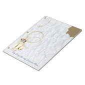 Mijn wieltjes op mijn lesplan notitieblok (Schuin)