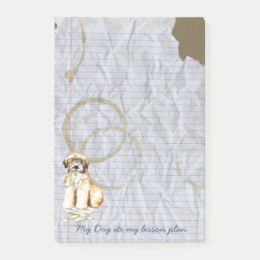 Mijn wieltjes op mijn lesplan post-it® notes (Voorkant)