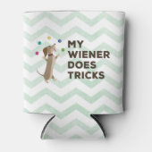 Mijn Wiener doet Tricks Blikjeskoeler (Voorkant)