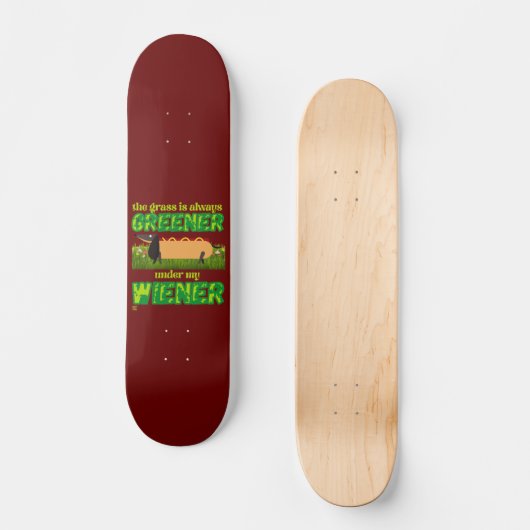 "MIJN WIENER" PERSOONLIJK SKATEBOARD (Voorkant)