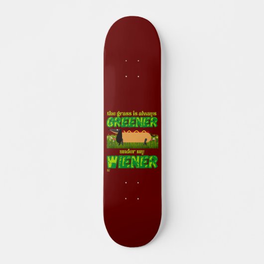 "MIJN WIENER" PERSOONLIJK SKATEBOARD (Voorkant)