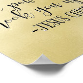 Mijn WiFi heeft kracht Jezus Christus Fun Poster (Hoek)