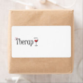 Mijn (wijn)therapie etiket (Insitu)