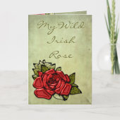 Mijn Wild Iers nam toe Kaart (Voorkant)