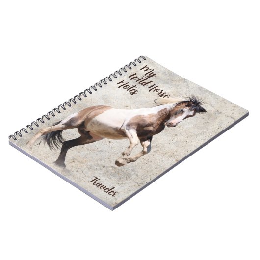 Mijn wilde paard Notities Notitieboek (Linkerzijde)