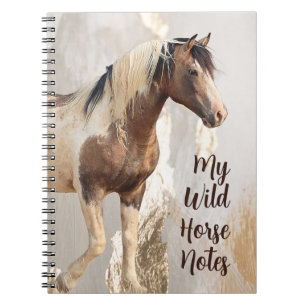 Mijn wilde paard reiziger notitieboek