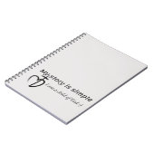 Mijn winkel is eenvoudig notitieboek (Linkerzijde)