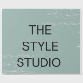 Mijn winkelnaam papier, controleer het cadeaupapier (Vlak)