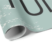 Mijn winkelnaam papier, controleer het cadeaupapier (Rol Hoek)