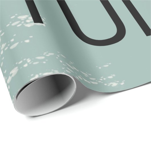 Mijn winkelnaam papier, controleer het cadeaupapier (Rol Hoek)