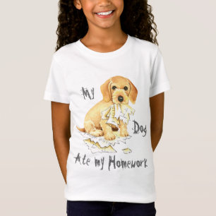 Mijn Wirehaire Dachshund Ate mijn thuiswerk T-shirt