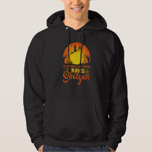 Mijn Wirehaired Pointing Griffon-hond rijdt Schot  Hoodie