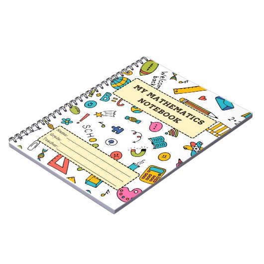 Mijn wiskunde notitieboek (Linkerzijde)