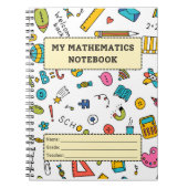 Mijn wiskunde notitieboek (Voorkant)