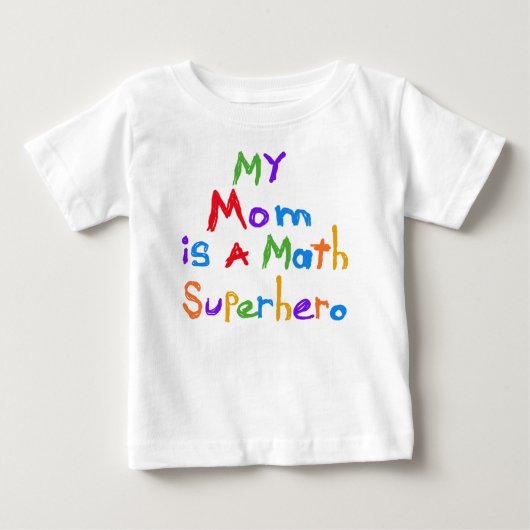 Mijn Wiskunde Superheld T-shirts en cadeautjes (Voorkant)