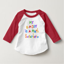 Mijn Wiskunde Superheld Toddler Raglan T-shirt