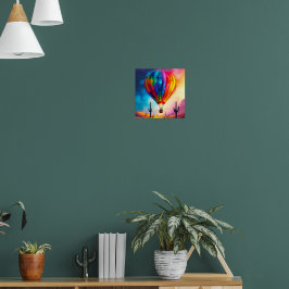 Mijn woestijn vlieg weg poster