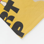 Mijn woestijnreisdeken fleece deken (Hoek)