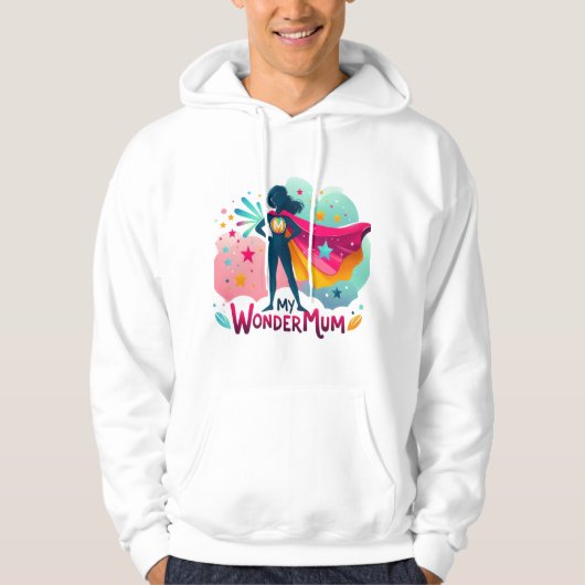 Mijn WonderMum Hoodie (Voorkant)