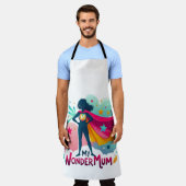 Mijn WonderMum Schort (Gedragen)