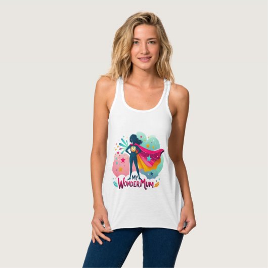 Mijn WonderMum Tanktop (Volledige Voorkant)