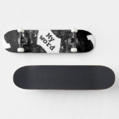 mijn woord in blacq skateboard (Horizontaal)