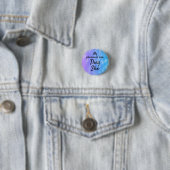 Mijn woorden zijn zij ronde button 3,2 cm (In situ)