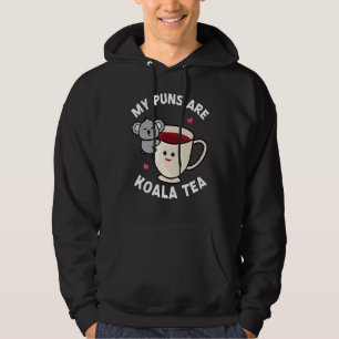 Mijn woordspelingen zijn Koala Tea Pun Koala Beer  Hoodie