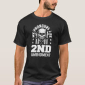 Mijn woordvoerders zijn tweede amendement Pro Pist T-shirt (Voorkant)